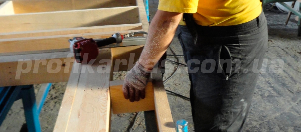 изготовление каркаса дома на заводе