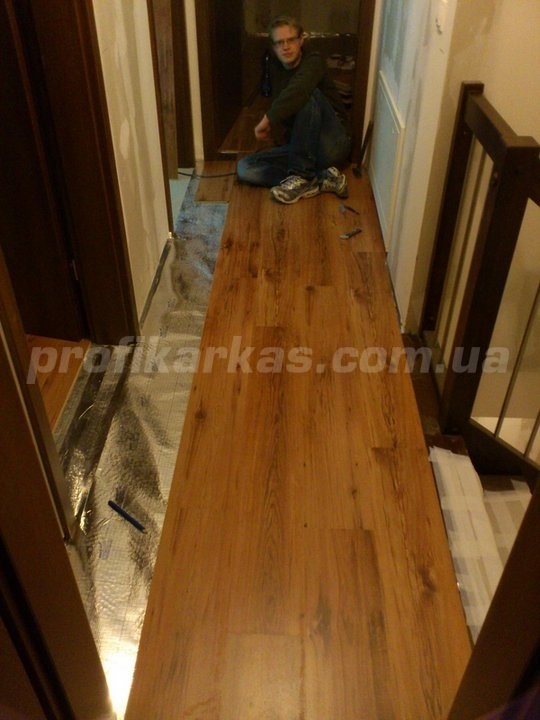 пол в каркасном доме