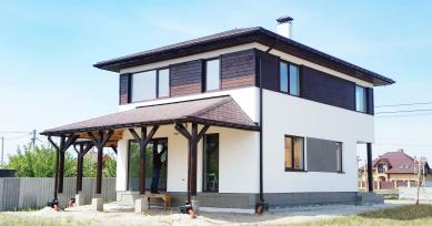 Проект дома Z295 иллюстрация 1