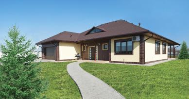 Проект дома Z26 иллюстрация 1