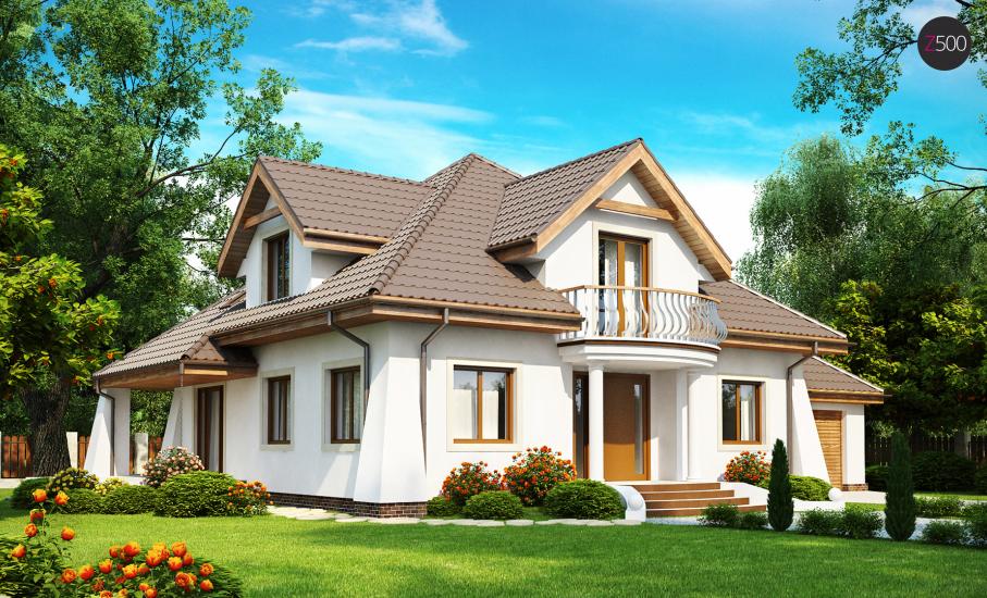 Проект дома Z109 иллюстрация 1