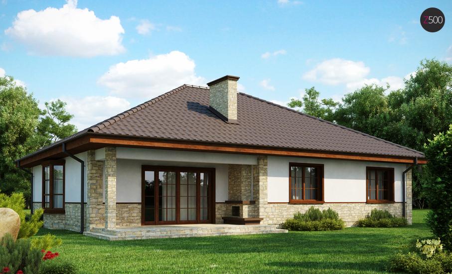 Проект дома Z10 иллюстрация 1