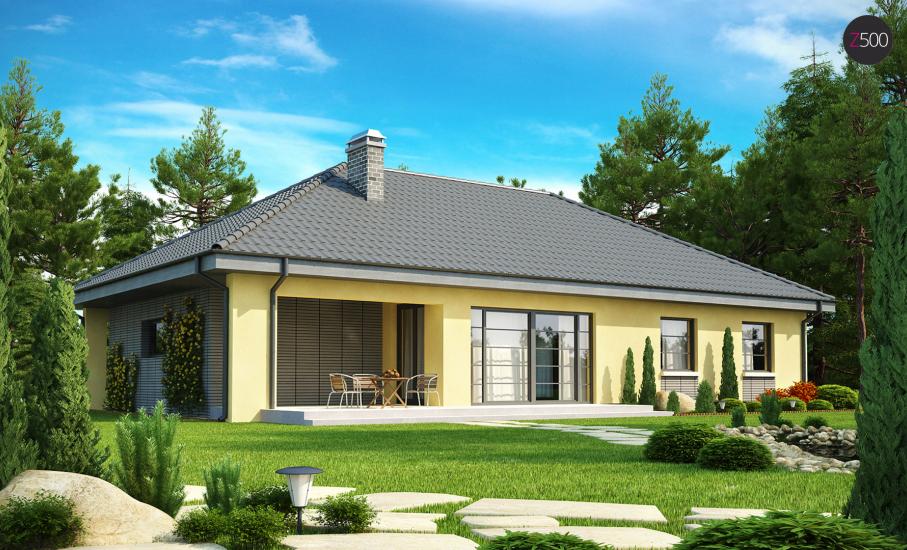 Проект дома Z123 иллюстрация 2