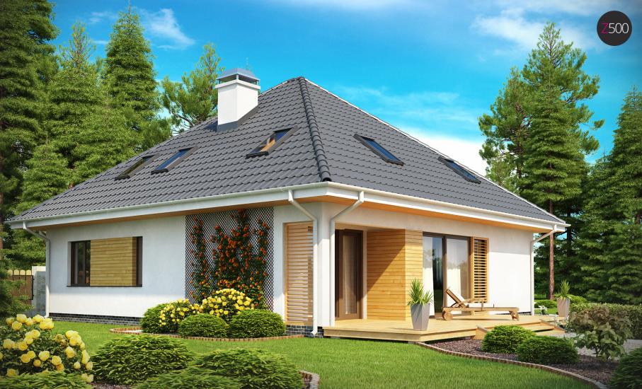 Проект дома Z143 иллюстрация 2