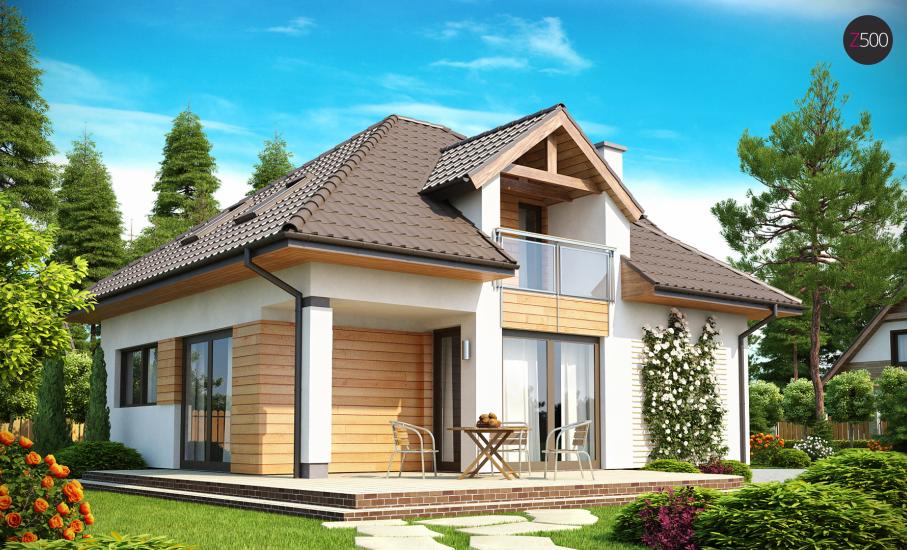 Проект дома Z145 иллюстрация 2