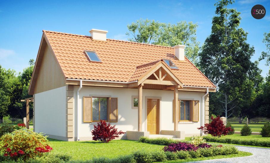 Проект дома Z14 иллюстрация 1