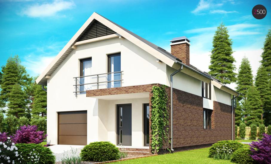 Проект дома Z154 иллюстрация 1