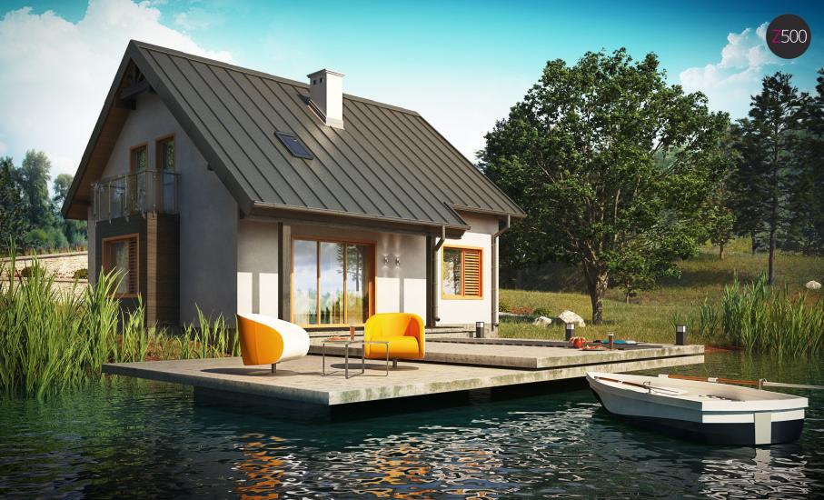 Проект дома Z162 иллюстрация 1