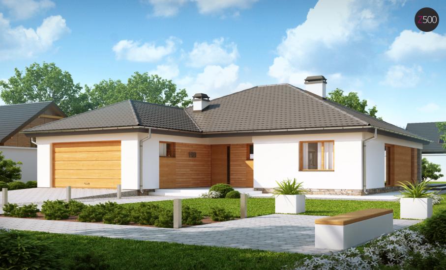 Проект дома Z199 иллюстрация 1