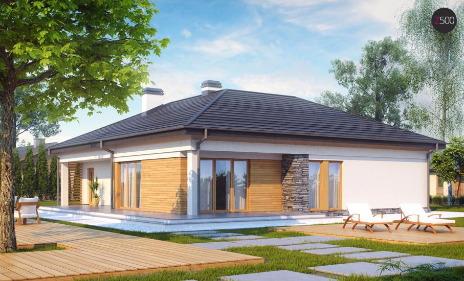 Проект дома Z204 иллюстрация 1