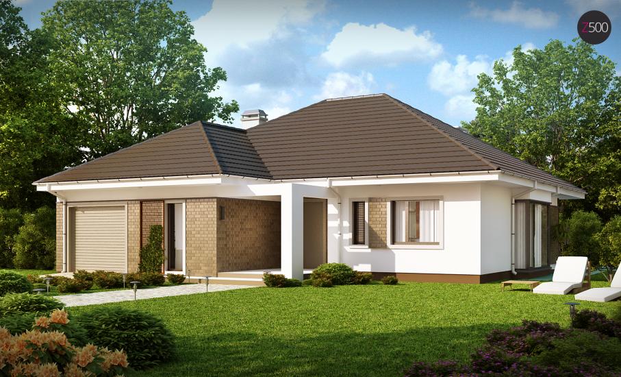 Проект дома Z205 иллюстрация 2