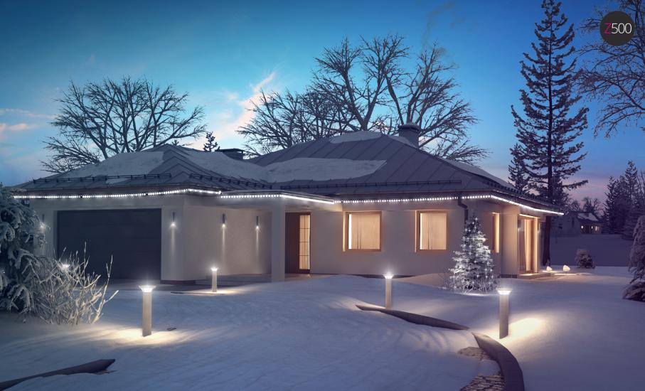 Проект дома Z207 иллюстрация 1