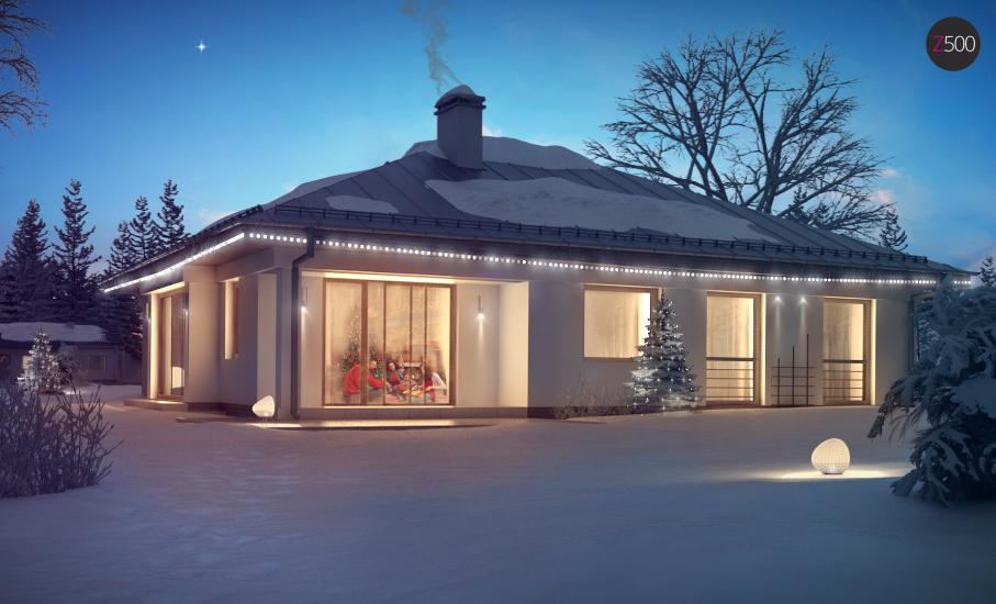 Проект дома Z207 иллюстрация 2