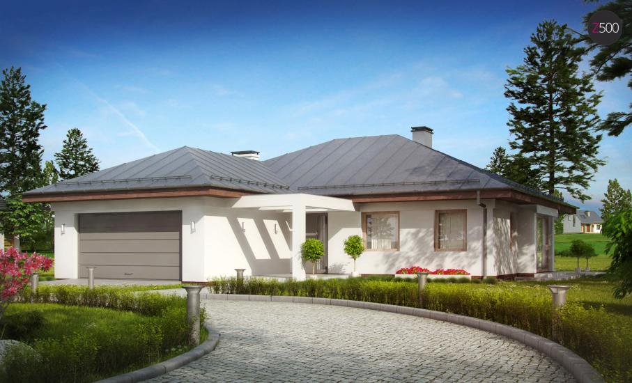 Проект дома Z207 иллюстрация 3