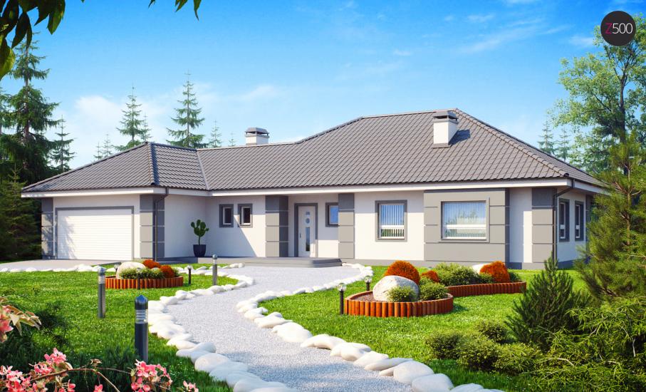 Проект дома Z21 иллюстрация 1