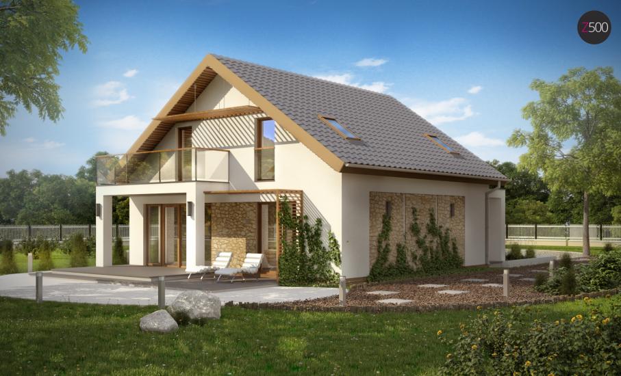 Проект дома Z224 иллюстрация 1