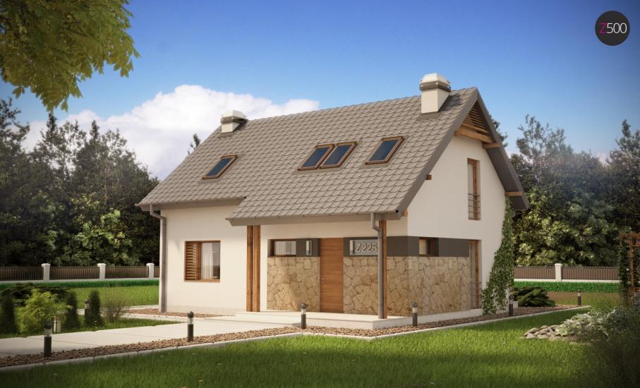 Проект дома Z225 иллюстрация 1