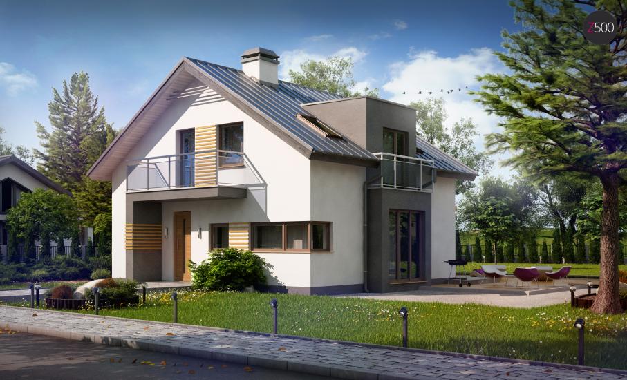 Проект дома Z245 иллюстрация 2