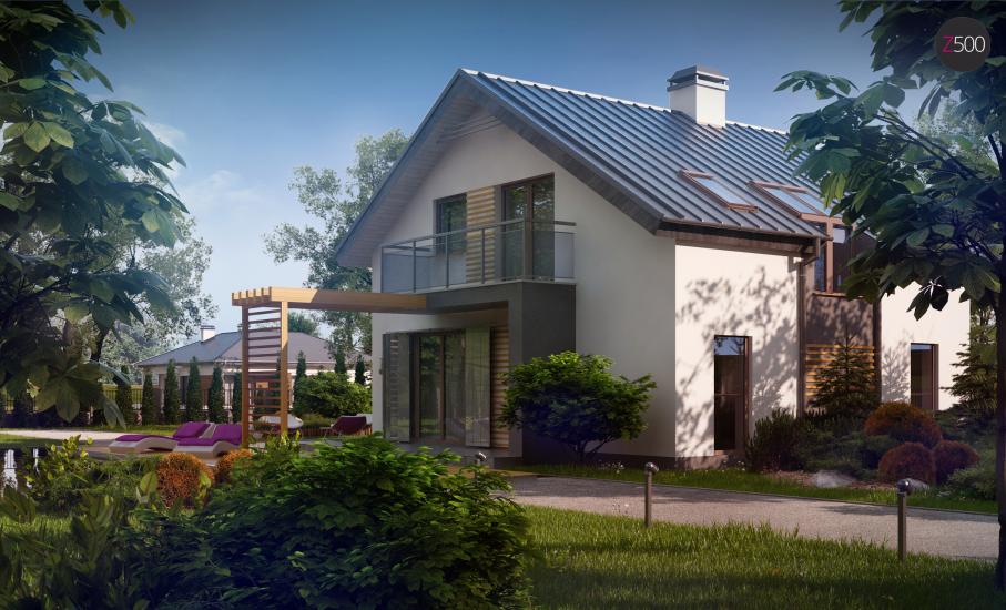 Проект дома Z245 иллюстрация 3