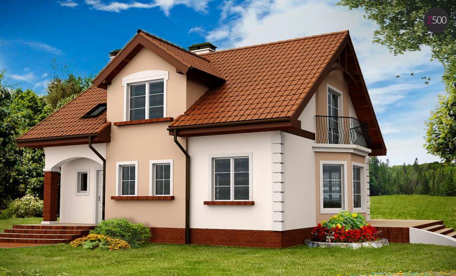 Проект дома Z28 иллюстрация 1