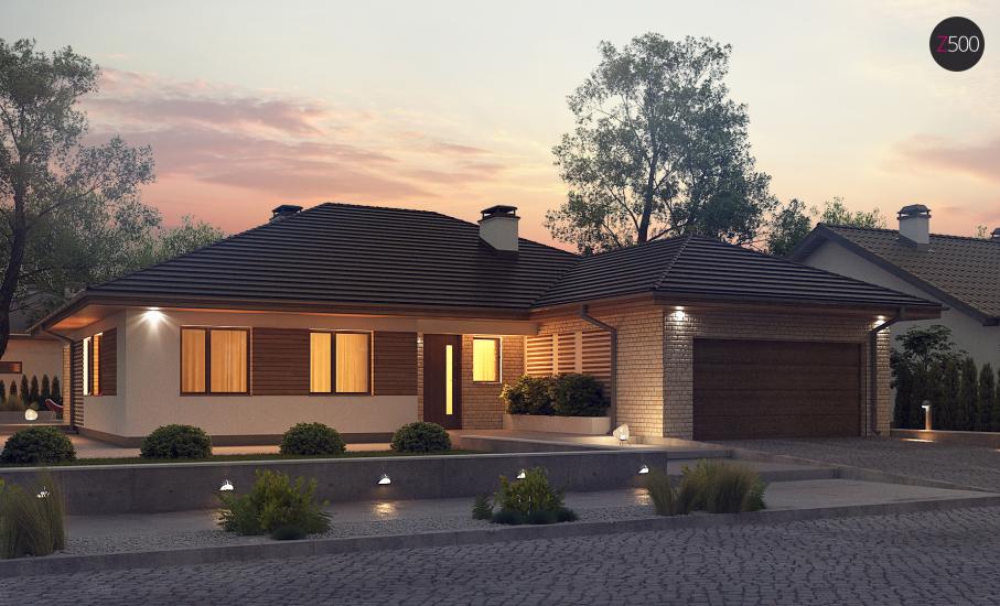 Проект дома Z301 иллюстрация 1