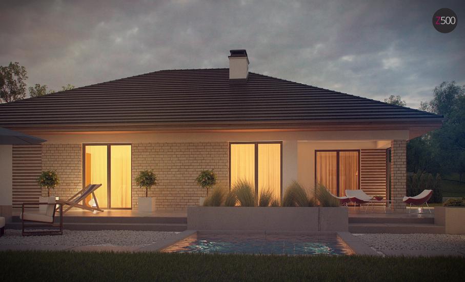 Проект дома Z301 иллюстрация 3
