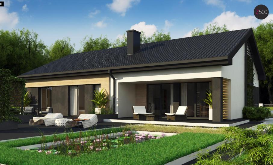 Проект дома Z349 иллюстрация 1