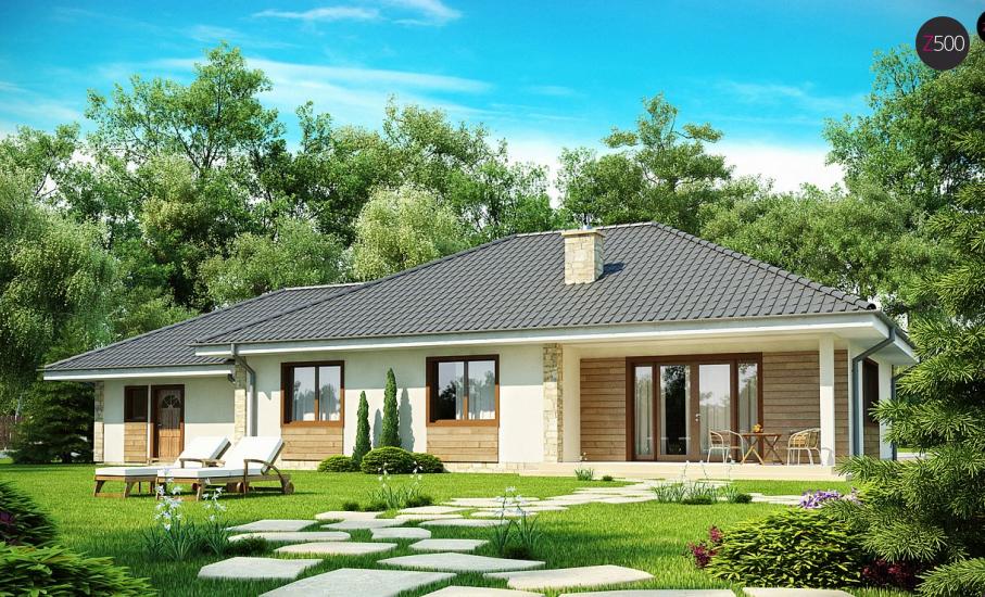 Проект дома Z35 иллюстрация 1