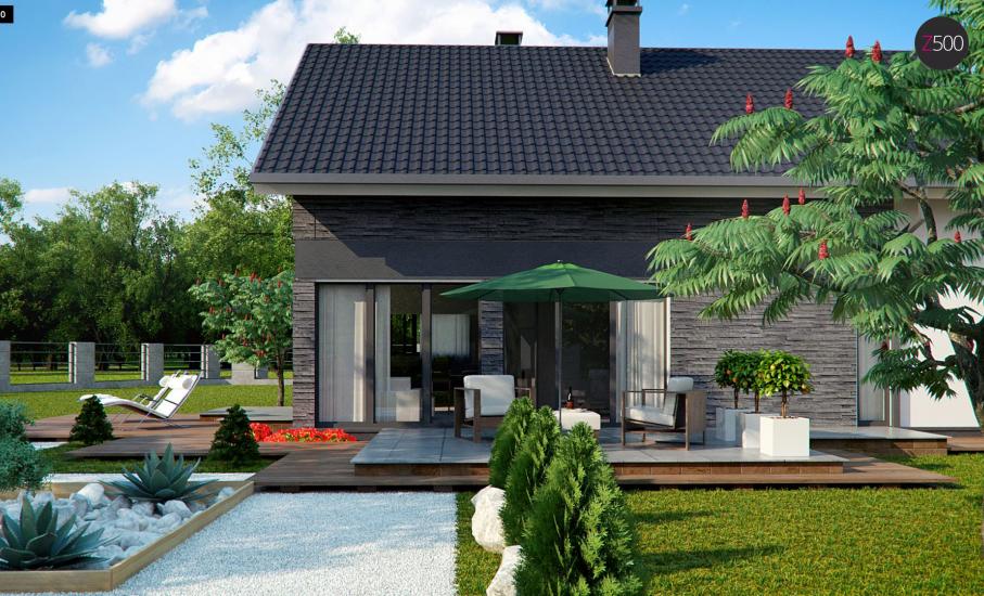 Проект дома Z394 иллюстрация 3