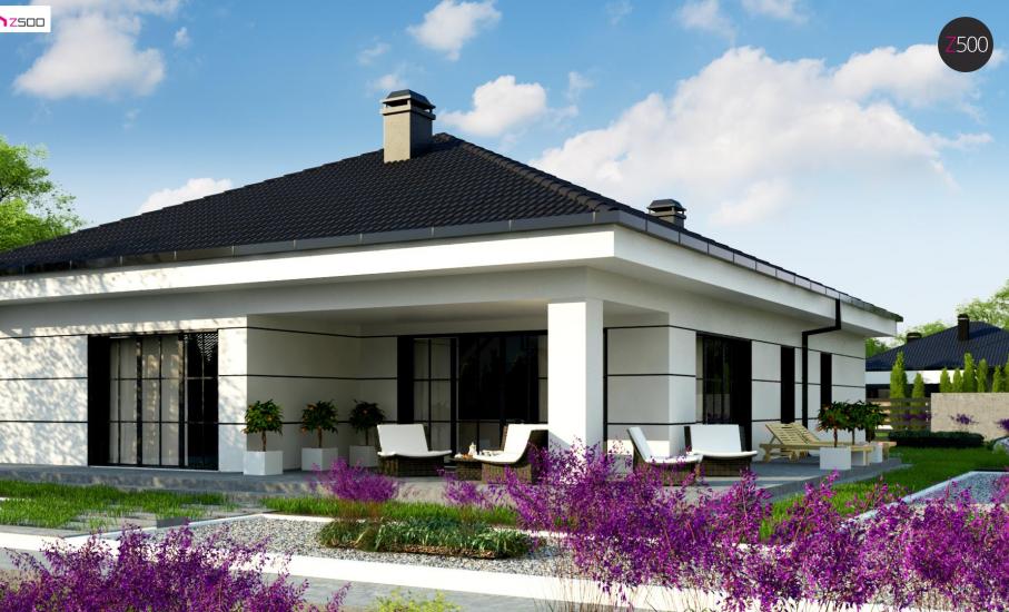 Проект дома Z443 иллюстрация 1