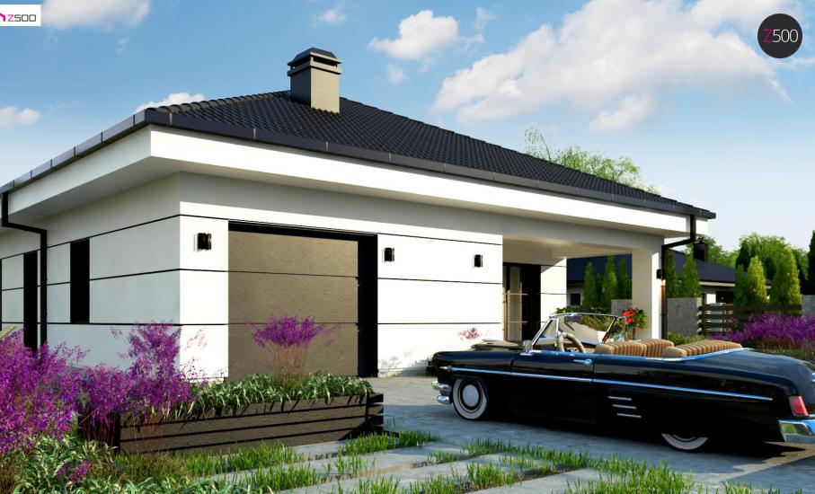 Проект дома Z443 иллюстрация 2