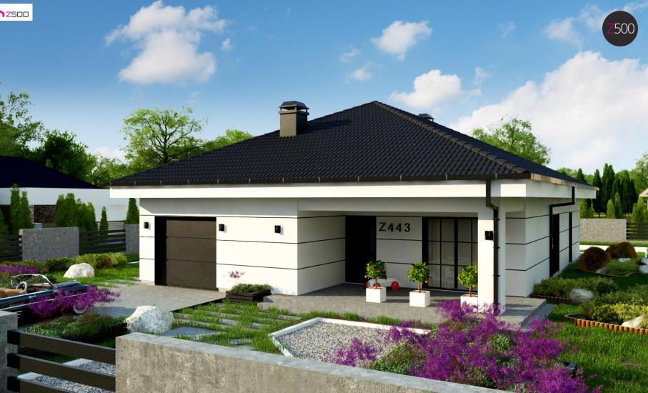 Проект дома Z443 иллюстрация 3