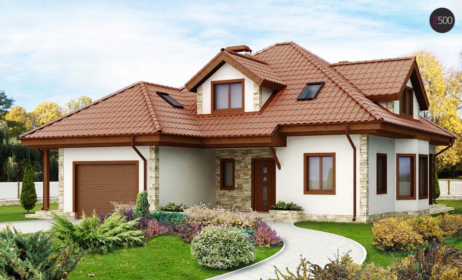 Проект дома Z58 иллюстрация 1