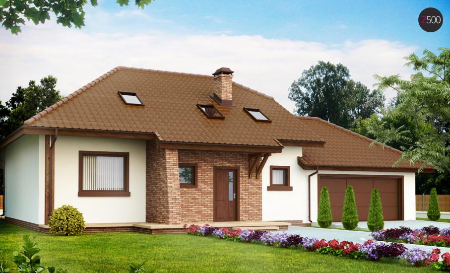 Проект дома Z67 иллюстрация 1