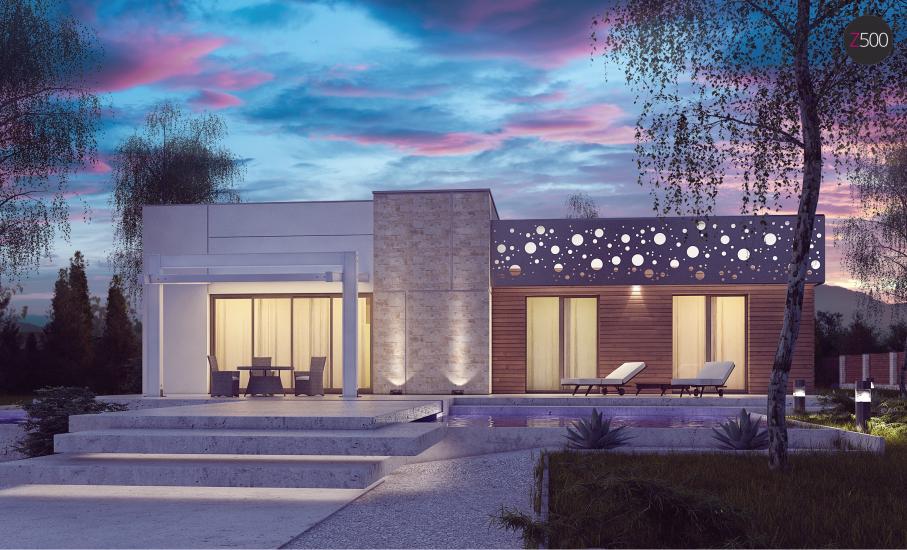 Проект дома Zx115 иллюстрация 3