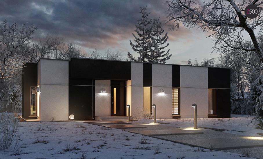 Проект дома Zx116 иллюстрация 1