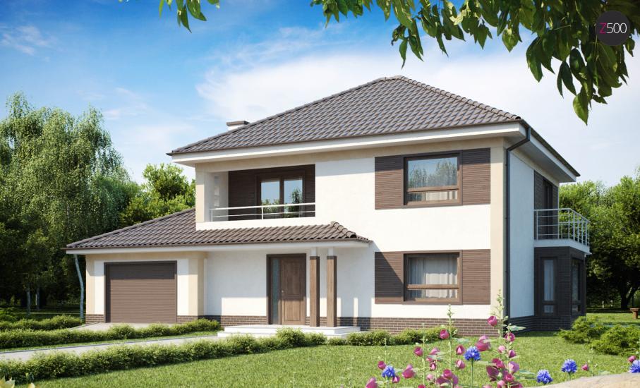 Проект дома Zx12 иллюстрация 2