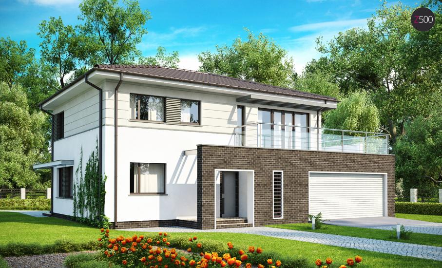 Проект дома Zx26 иллюстрация 1