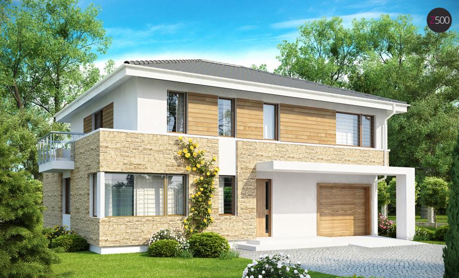 Проект дома Zx29 иллюстрация 1