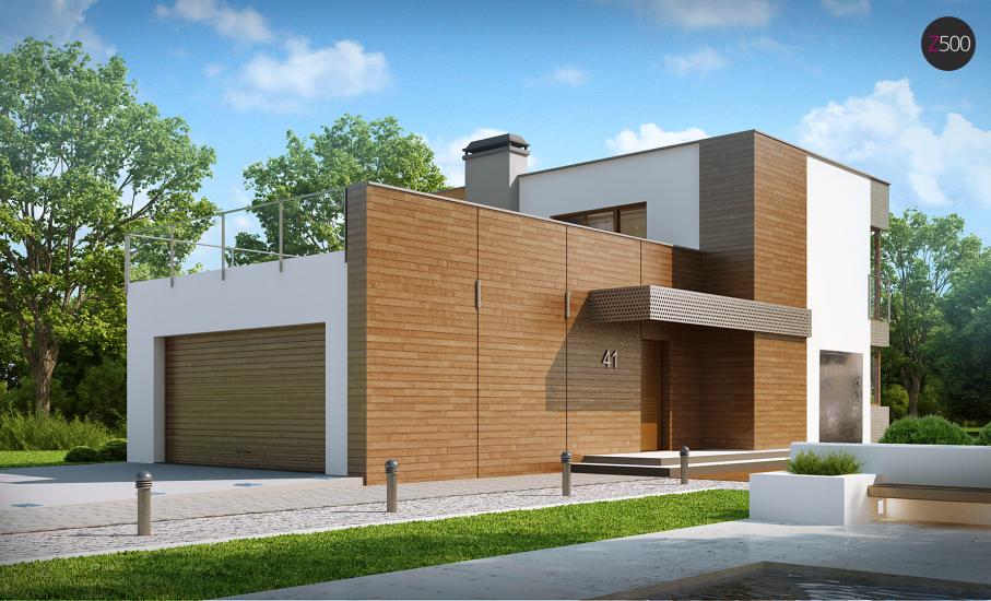 Проект дома Zx41 иллюстрация 1