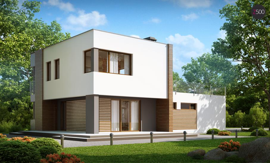 Проект дома Zx41 иллюстрация 2