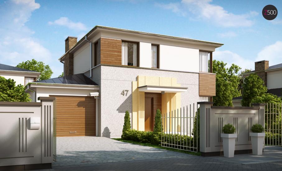 Проект дома Zx47 иллюстрация 1