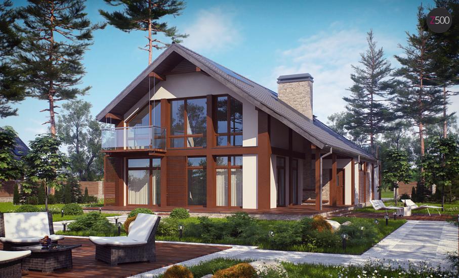 Проект дома Zx50 иллюстрация 2