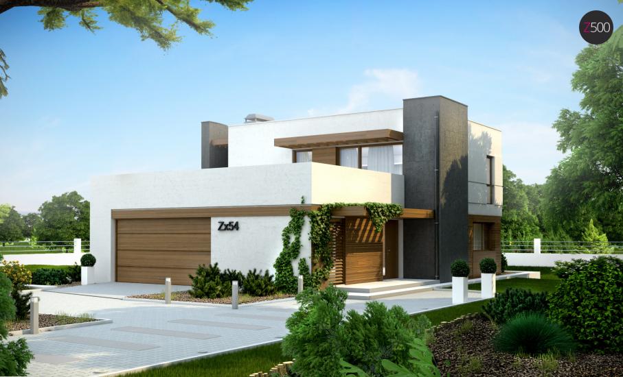 Проект дома Zx54 иллюстрация 2