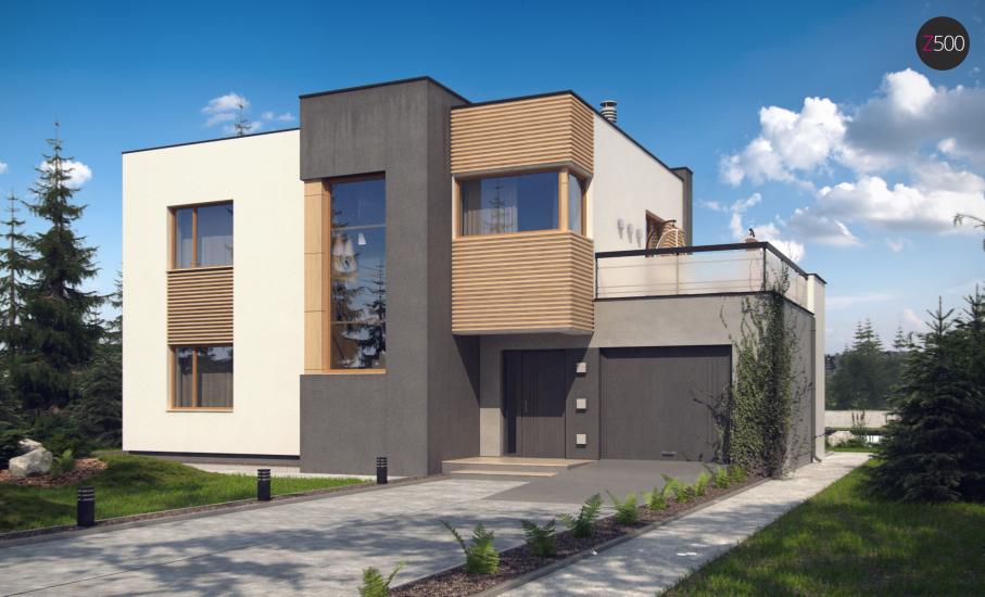 Проект дома Zx59 иллюстрация 1