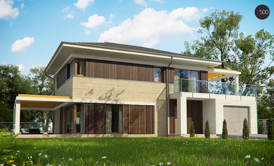 Проект дома Zx63 иллюстрация 2
