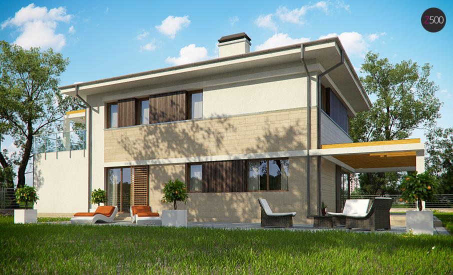 Проект дома Zx63 иллюстрация 4
