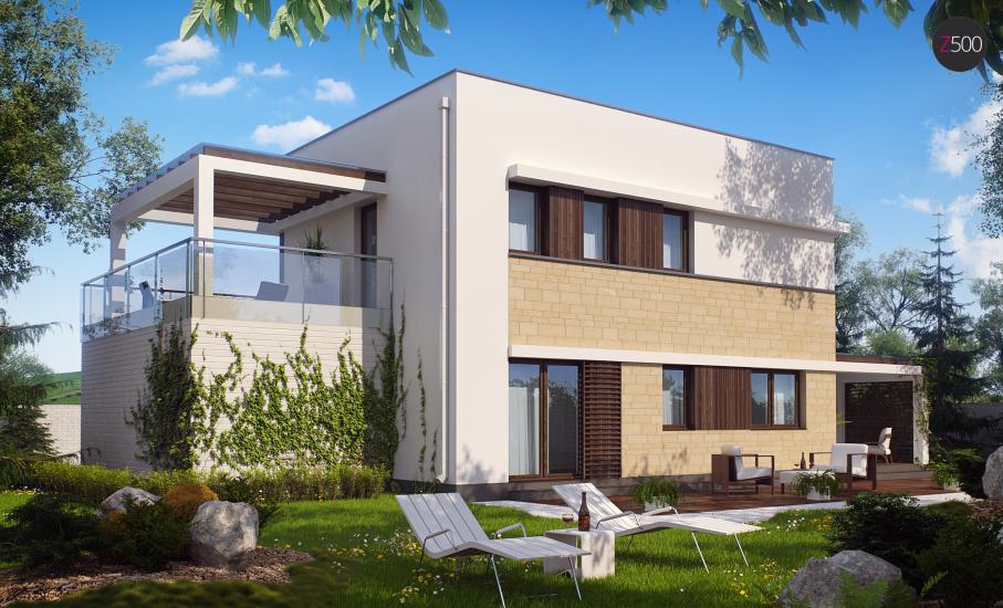 Проект дома Zx63 иллюстрация 3
