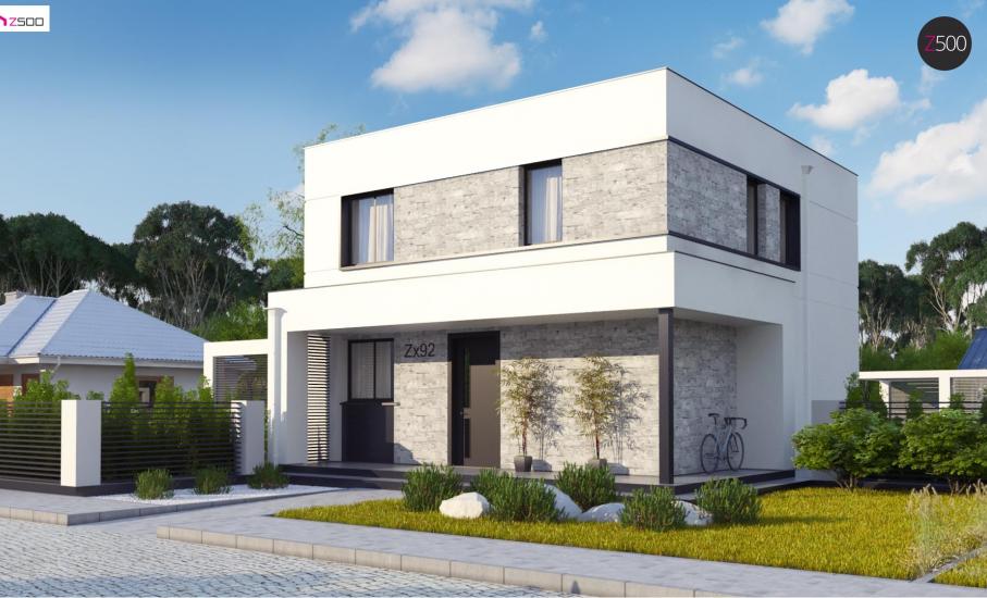 Проект дома Zx92 иллюстрация 1