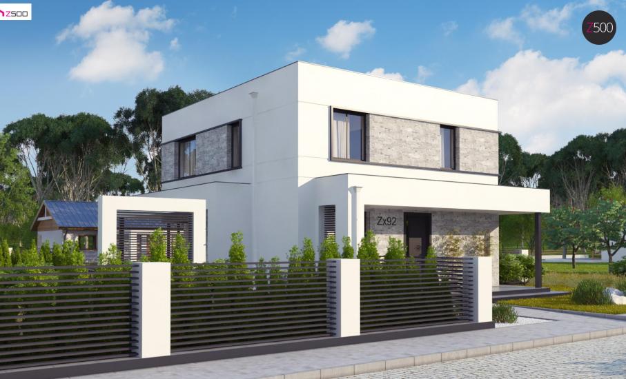 Проект дома Zx92 иллюстрация 3
